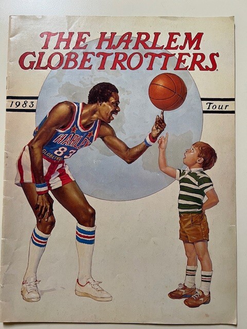 1983 Harlem Globetrotters World Tour Program