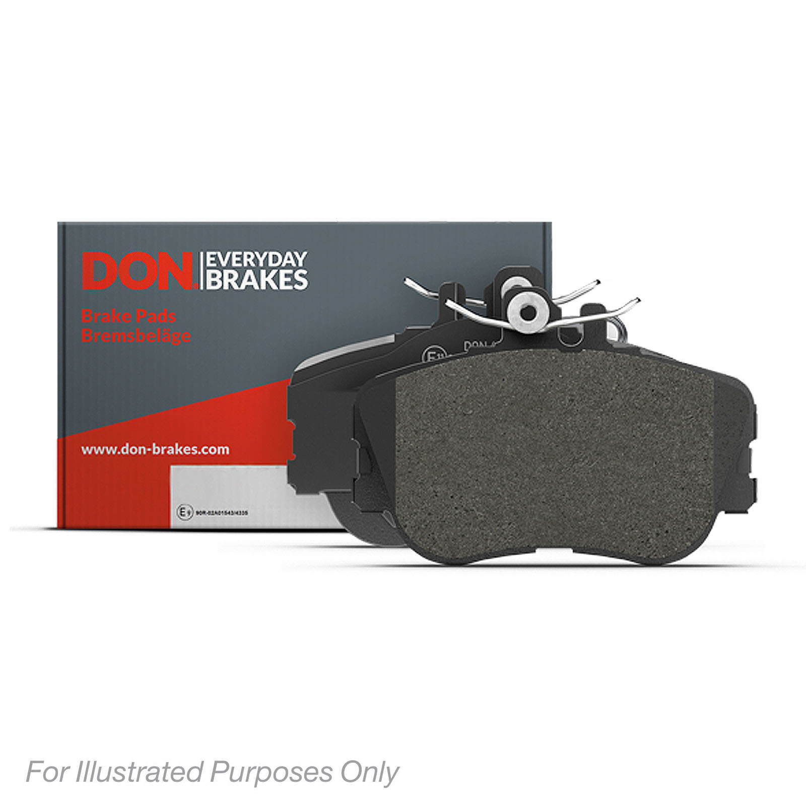 DON PCP1702 Brake Pad Set Front Axle Fits Nissan Cabstar E - Image 4