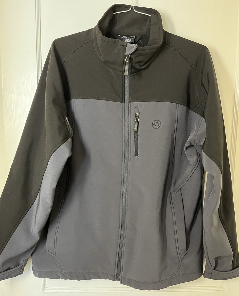 Minus Zero Men's Softshell Jacket Full Zip High Neck Hiking Minus Zero Men's Softshell Jacket Full Zip High Neck Hiking