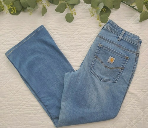 Carhartt Womens Light Blue Jeans 