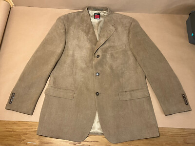 Marks and Spencer braune Cordjacke UVP 85 £ Brustumfang 42 Zoll 107 cm Länge M neu mit Etikett