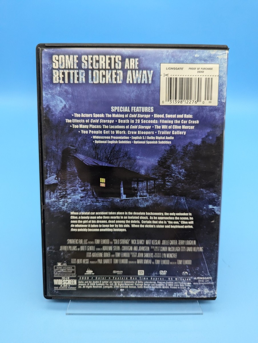 Cold Storage (DVD, 2006) Tony Elwood 31398122739| eBay