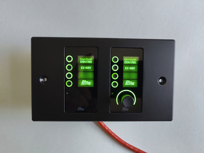 BSS Audio Contrio EC-8BV Ethernet Wandcontroller für HiQnet Systeme - Schwarz