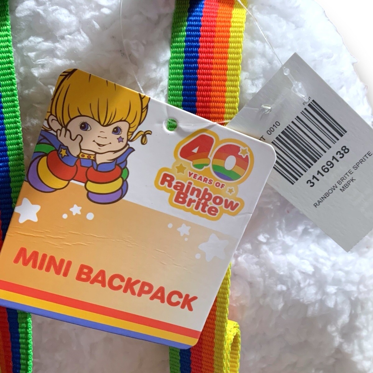 Rainbow Brite Twink Fuzzy Figural‎ Mini Backpack Rainbow Brite Twink Fuzzy Figural Mini | Mercari main image 3