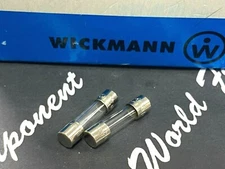 10pcs - WICKMANN 4A 250Vac 195 Serie Time-lag 5x20mm  Glass Fuse