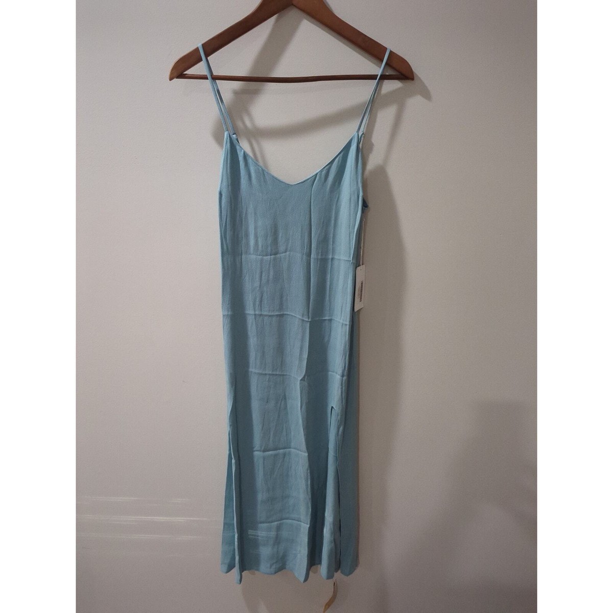 Reformation Crimini Turquoise Midi Dress NWT | eBay