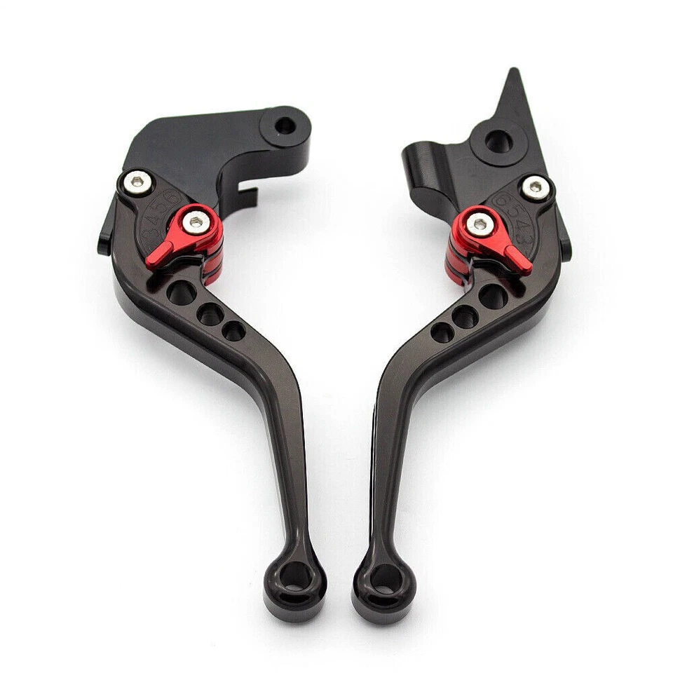 Palanca de embrague de freno corta CNC para Kawasaki Ninja ZX10R 2006-2015 Foto 2 de 4