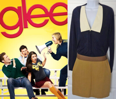 Glee Gwyneth Paltrow Tv Screen Worn 3pc Wardrobe Outfit With Coa