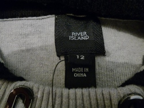 River Island Jumper/Hoodie (Grey) - Brand New with Tags - Picture 7 of 7