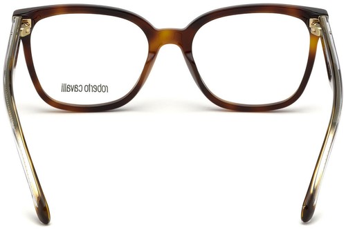Roberto Cavalli RC 5078 RC5078 Murlo Shiny Classic Havana Shiny 052 Eyeglasses - Picture 4 of 4