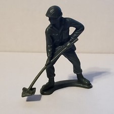 Vintage Tim-Mee Green USA American Toy Soldier Army Man 60MM Figure Figurine