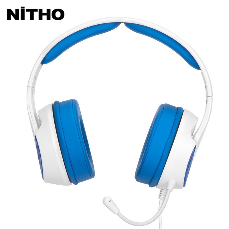 Nitho Janus Blue Gaming Headset with Microphone for XBX/PS5/PS4/Switch/PC/Mobile