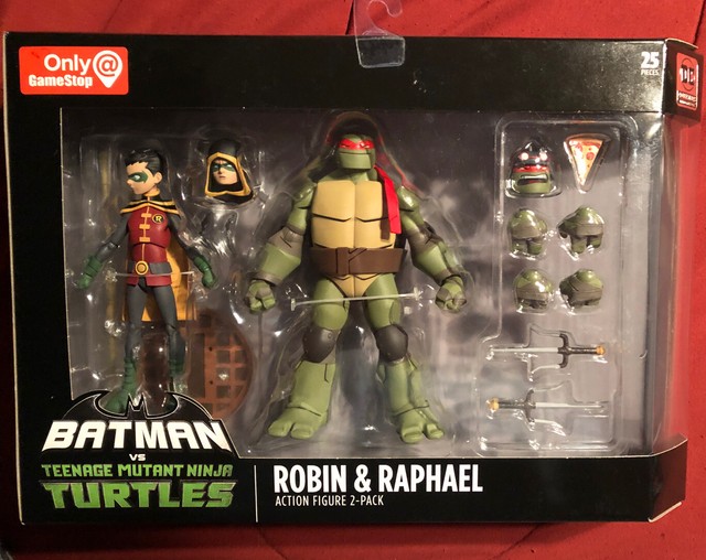 DC Batman vs Teenage Mutant Ninja Turtles TMNT 2Pack