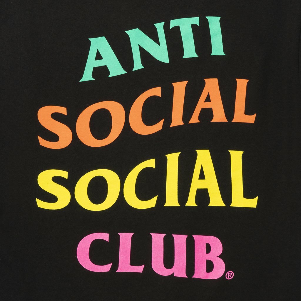 DS Anti social social club All TAlk Tee sz M Black ASSC logo