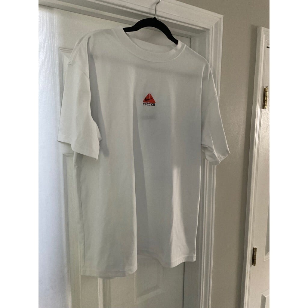acgカード　　legend of  FR⭐︎251 Nike ACG White T-Shirt Men's Size Medium DQ1815-121 NWT Outdoor