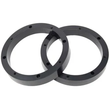 1 Pair 6.5" inch Plastic Spacer Speaker Rings Custom Mounting Adapter Subwoofer