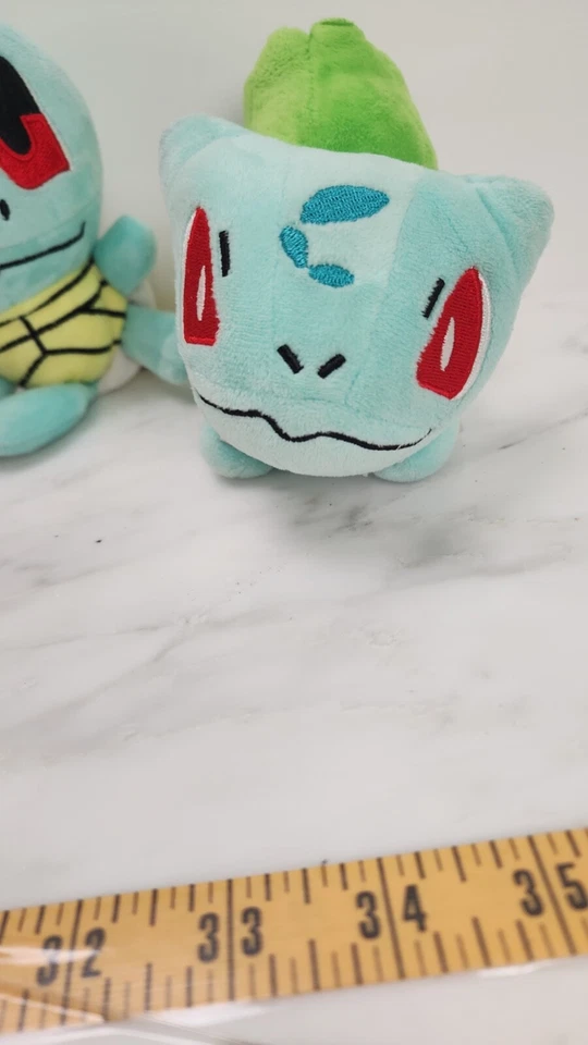 Pokemon Center Banpresto Pikachu Squirtle Charmander Bulbasaur Plush Stuffed D20 - Image 4 of 4