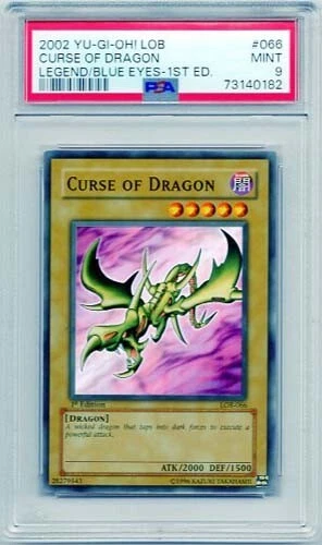 Curse of Dragon LOB-066 The Legend of Blue Eyes White Dragon 1st