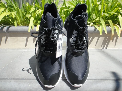 SALE! adidas Tubular Runner BLACK/GREY/WHITE Leather/Textile B25525 Men's US11.5