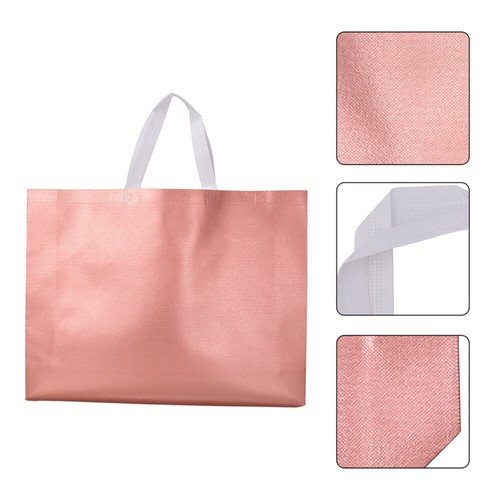 Wedding Party Supplies Non- Woven Party Bags Tote Gift Bag Party Treat Bags - Picture 7 of 12