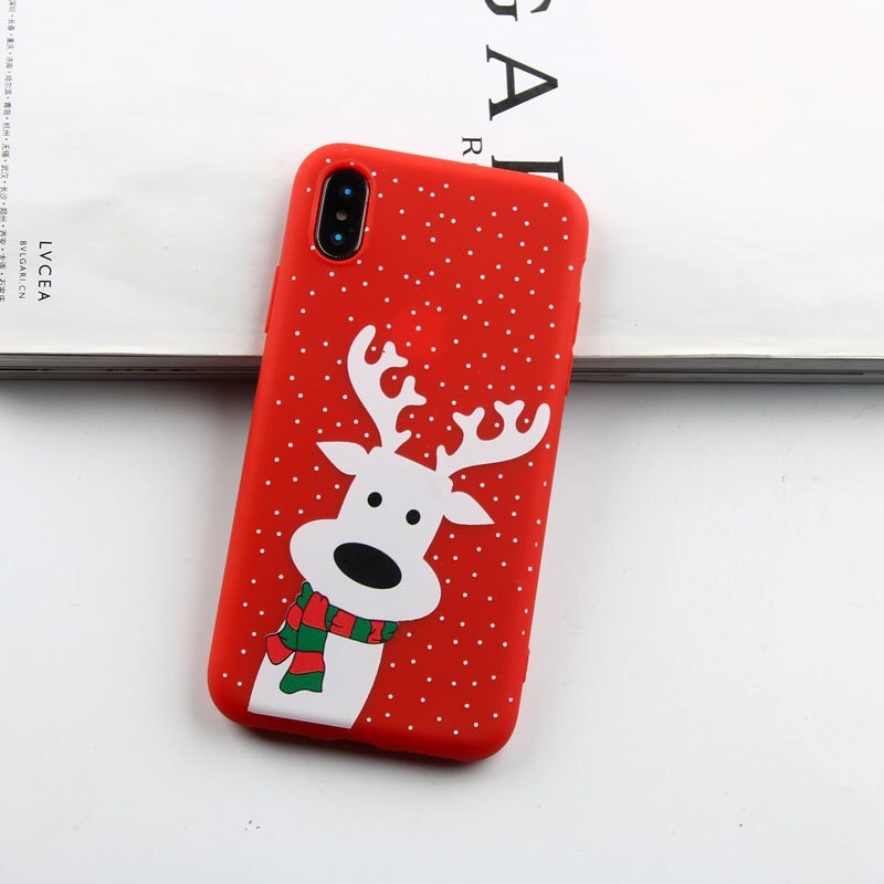Soft Silicone Christmas Phone Case Cover Apple iPhone 12 11 Pro Max XR X XS  8 7 | eBay