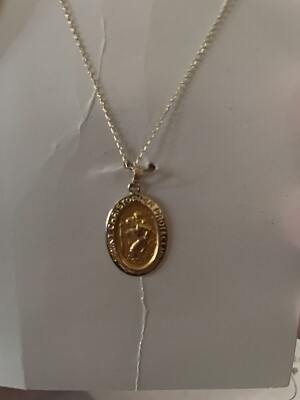 St. Christopher Medal Gold