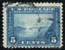 MALACK 399 F-VF, bold cancel, pretty color! v1304