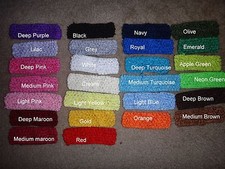 Wholesale lot: 20 crochet headbands, 1.5" Head Bands and Tutu Waistbands