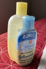 Johnson's Head-to-Toe Baby Wash 9 oz With Bonus Baby Bubble Bath  Wash