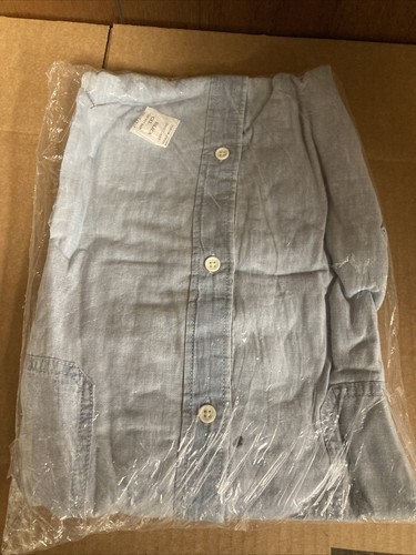 New Wrangler Men’s Long Sleeve Denim Shirt 4XL - Picture 3 of 3