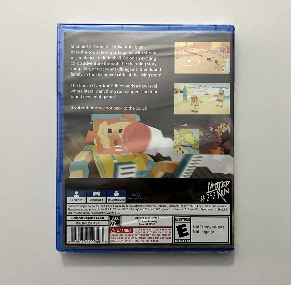 Stikbold A Dodgeball Adventure - Sony Playstation 4 PS4 - Brand New Limited Run - Image 2 of 2