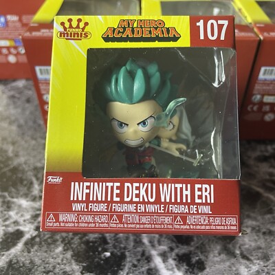 FUNKO MINIS MY HERO ACADEMIA INFINITE DEKU W/ ERI #107 Collectible Vinyl Figure