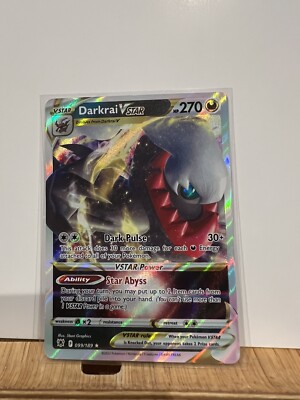Pokémon TCG Darkrai VSTAR Astral Radiance 099/189 Holo Ultra Rare