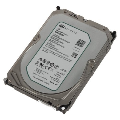 FESTPLATTE SEAGATE BARRACUDA ST3000DM007 3TB SATA III 5.4K 256MB 3.5''