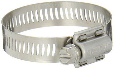 Breeze Power-Seal Hose Clamp, SAE Size 28, 1-5/16''- 2-1/4''D, 1/2W (10EA), 62028