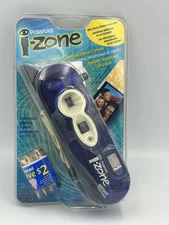 New Vintage 2000 Blue Polaroid I-Zone Instant Pocket Camera Sealed Package