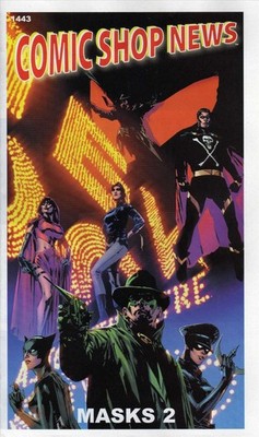Comic Shop News #1443 FN; CSN | Masks 2 - w/Bag+Board