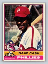1976 Topps #295 Dave Cash Philadelphia Phillies