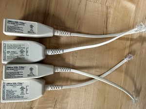 Lot Of 4 x (four) 2Wire DSL Filter Model LFT 4-1 GB 1 LFT 4-2 GB 2