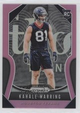 2019 Panini Prizm Rookies Pink Prizm Kahale Warring #394 0c2