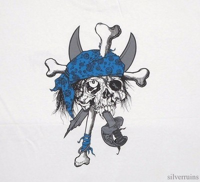ZORLACゾーラックデッキPUSHEADパスヘッドスカルパイレーツヴィンテージ Zorlac Skateboard Vintage T Shirt 1980's Pushead Metallica Pirate