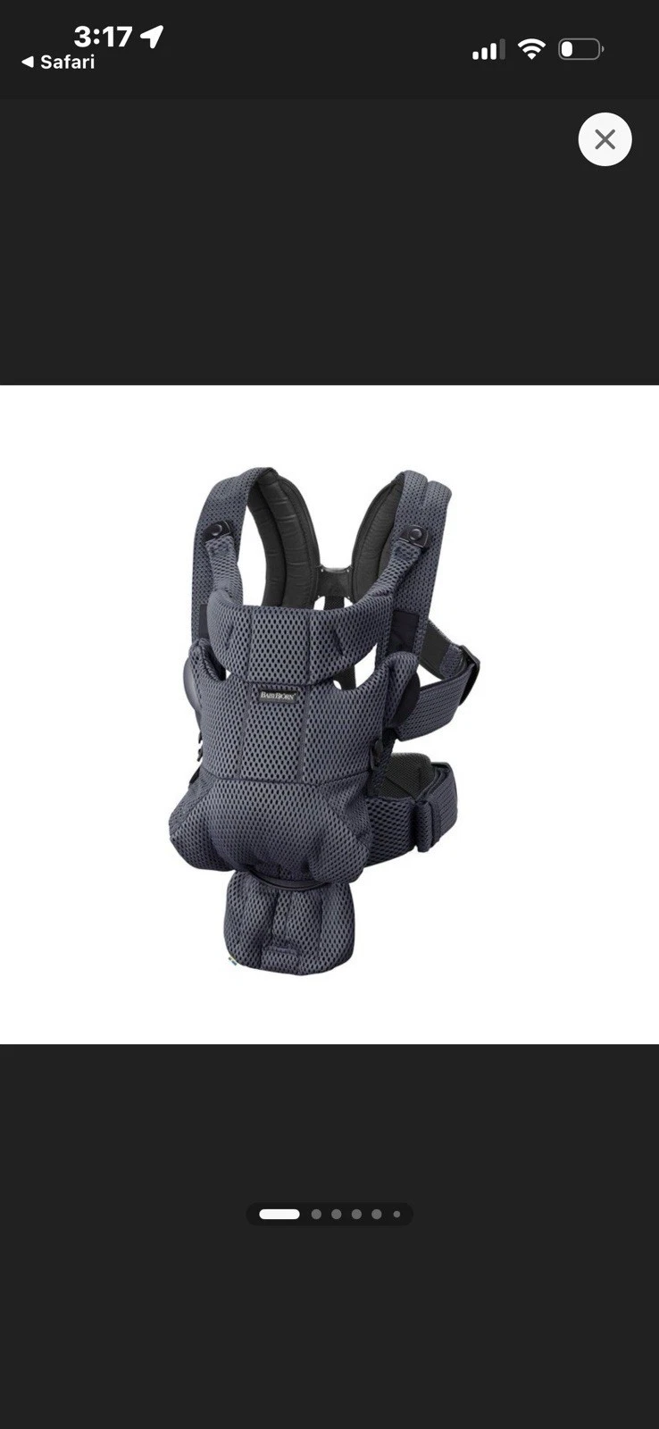 BabyBjörn Baby Carrier - Anthracite