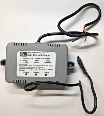 NEW - ZEBRA QL220 RW420 12VDC Mobile Charger #RCLI-DC #CC16614-G1