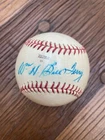New York Giants HOF Wm. H. Bill Terry Single Signed Baseball With Full JSA Cert.