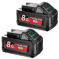 M18 Batteries Replacement for Milwaukee 8.0Ah 18v Max Battery 48-11-1880 Cord...