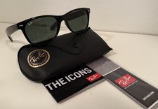 Ray-Ban New Wayfarer RB2132 Sunglasses 901 55 18 3N Green Lenses 55 mm