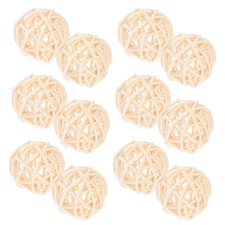 15 Pcs Rattan Balls for Decorating Decorative Aromatherapy Replacement