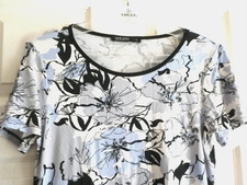 ladies preowned david jones xs dress blue round neck short sleeve,,,