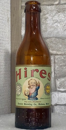 HIRES ROOT BEER Bottle By The Kessler Brewing Co., Helena, MT. Prohibition Era