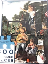 JIGSAW PUZZLE HOMETOWN MEMORIES 300 PIECE CEACO BOB BYERLEY NEW & SEALED